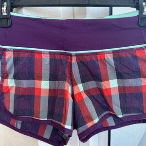 Lululemon Speed Shorts Size 2